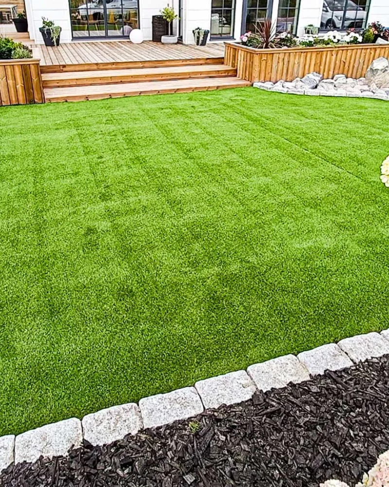 Tekonurmen asennus ja viimeistely