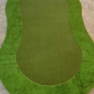Valmisgreeni puttimatto (muotoiltu)